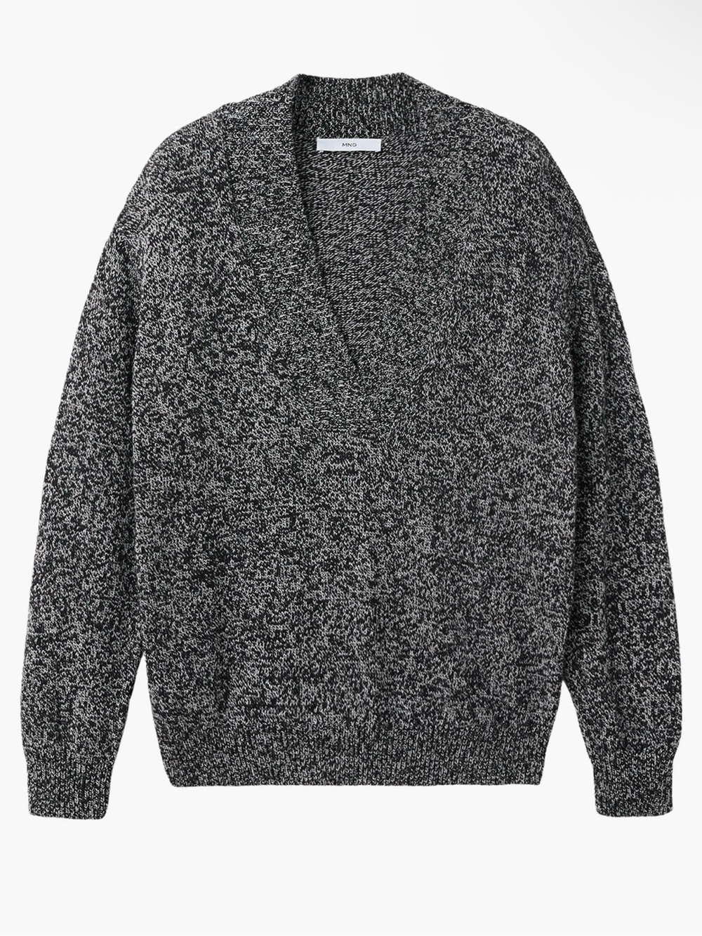 Marled V-Neck Sweater NWT size S by MANGO
